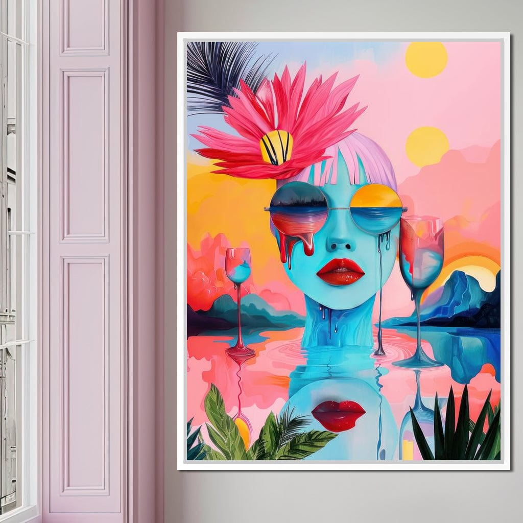 Oasis of Imagination Canvas Wall Art