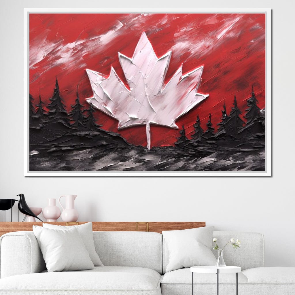 Canadian Landscape Canvas Wall Art