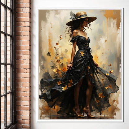 Female Portrait 325 Canvas Wall Art