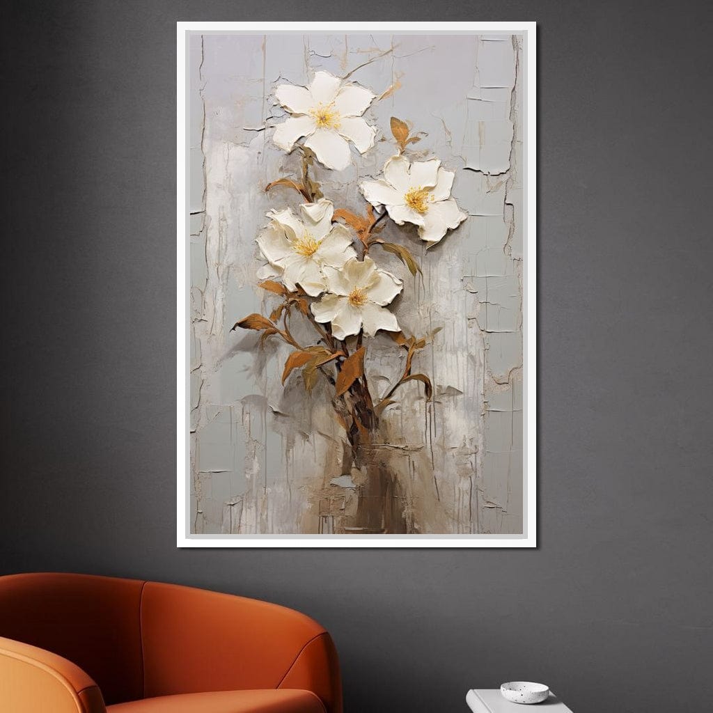 Fragile Blossom Chronicles Canvas Wall Art