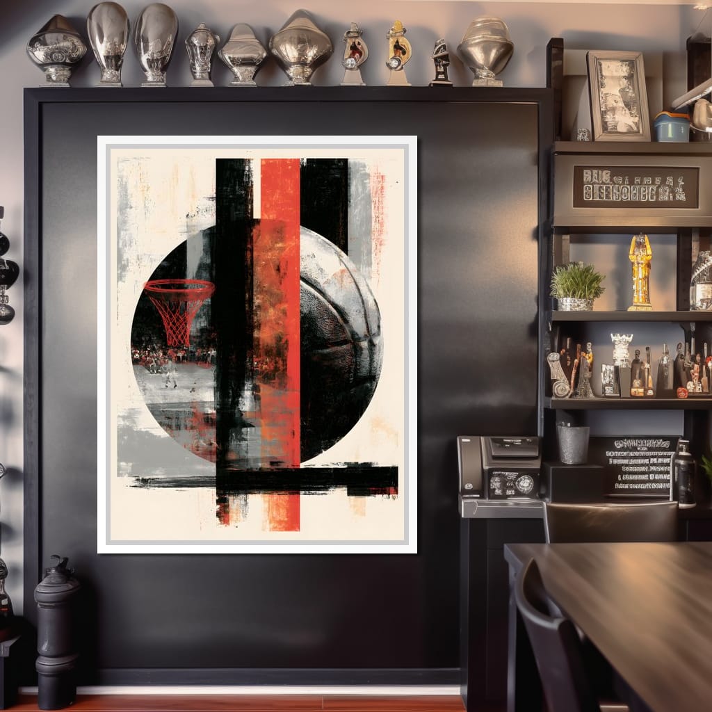 Final Buzzer Before The Shot Canvas Wall Art