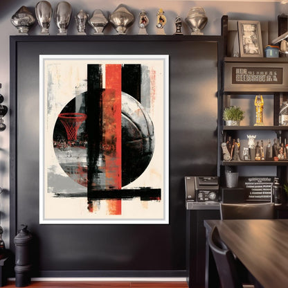Final Buzzer Before The Shot Canvas Wall Art