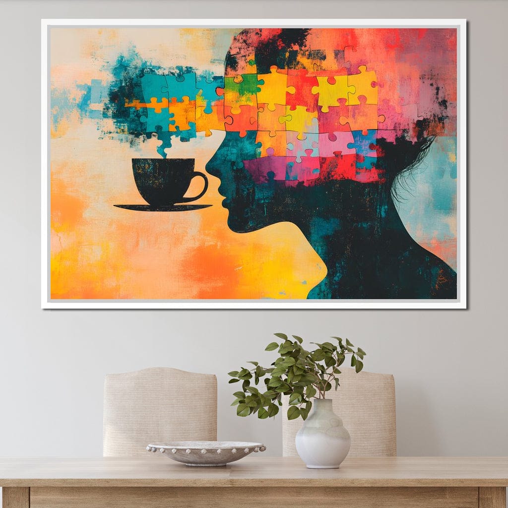 Mindful Puzzle Brewscape Canvas Wall Art