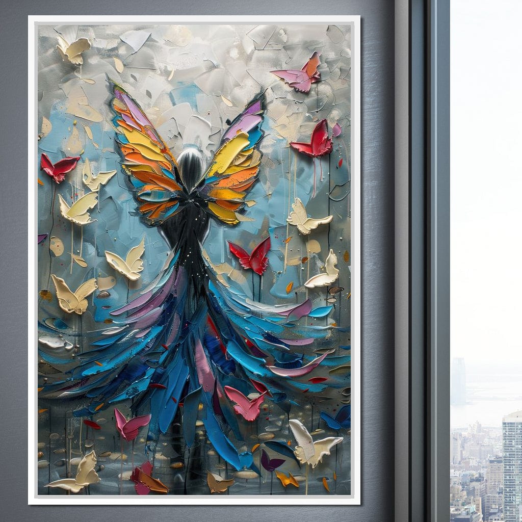 Butterfly Emergence Sonata Canvas Wall Art