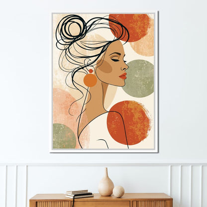 Reflections of a Soft Summer Evening Canvas Wall Art