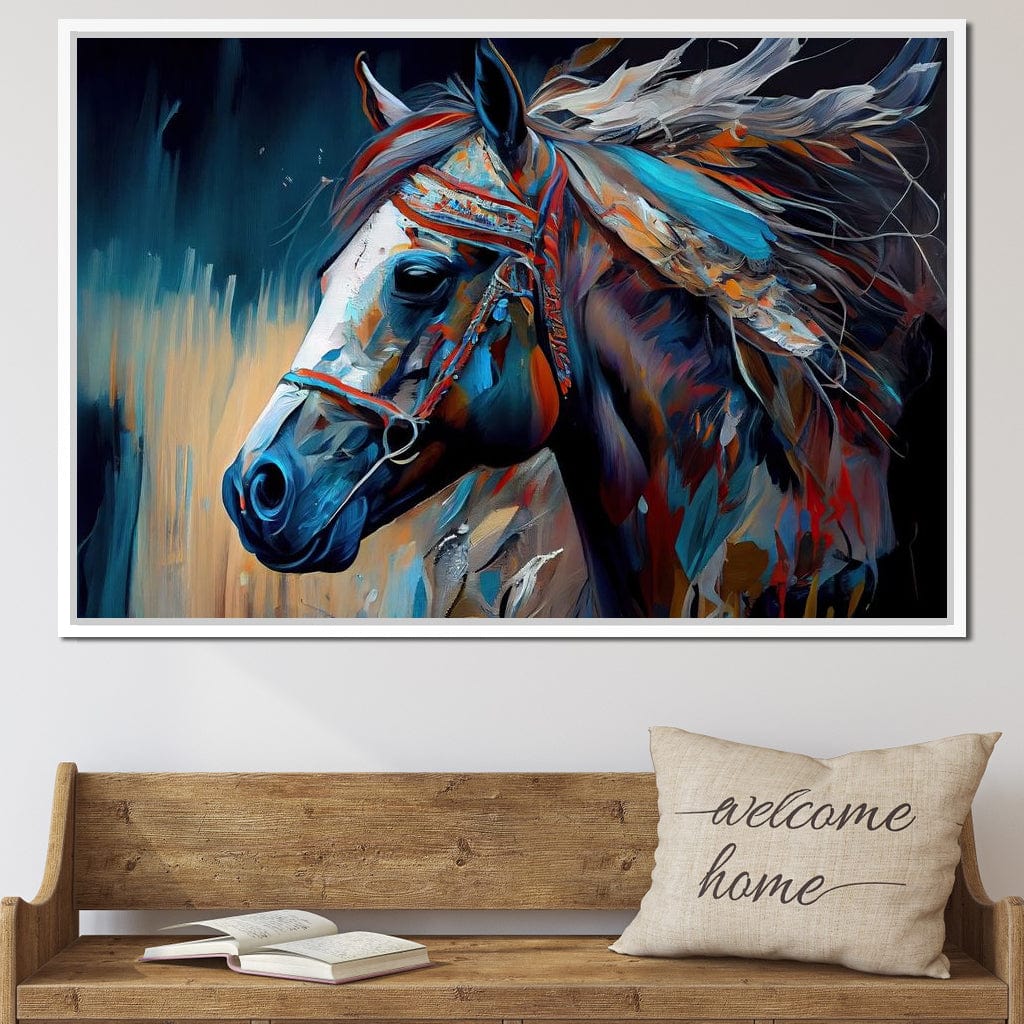 Cherokee Horse 4 Canvas Wall Art