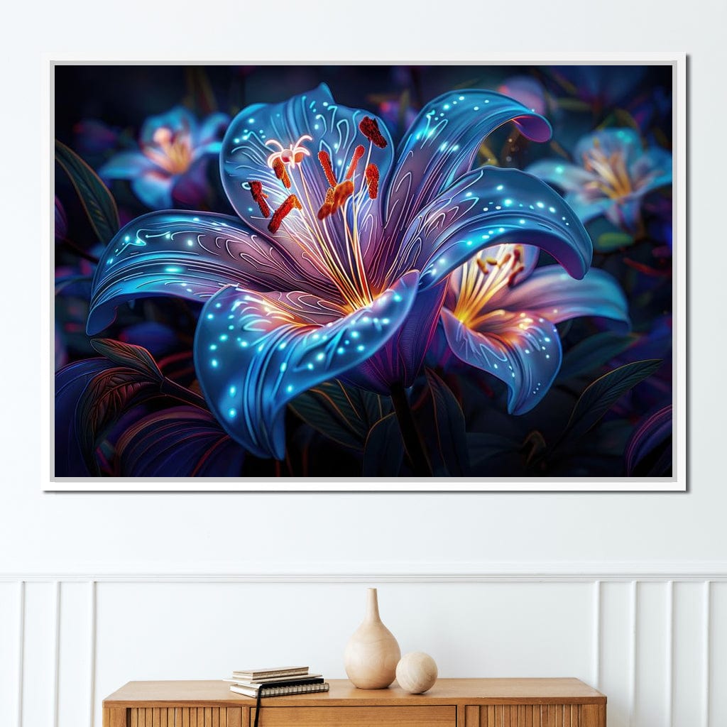 The Radiant Lilyx Canvas Wall Art