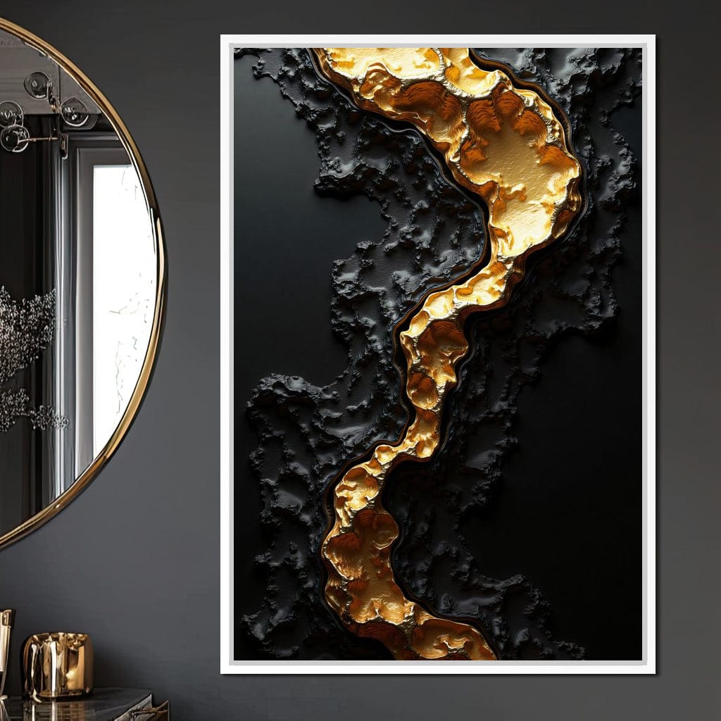 Veins of the Earth Canvas Wall Art