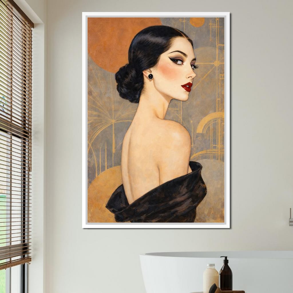 Velvet Elegance Canvas Wall Art