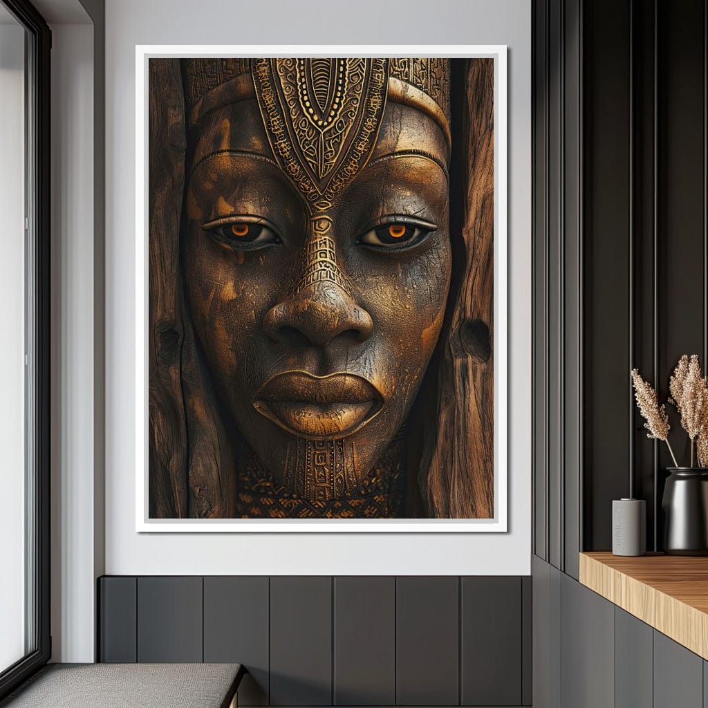Ancient Golden Wisdom Canvas Wall Art