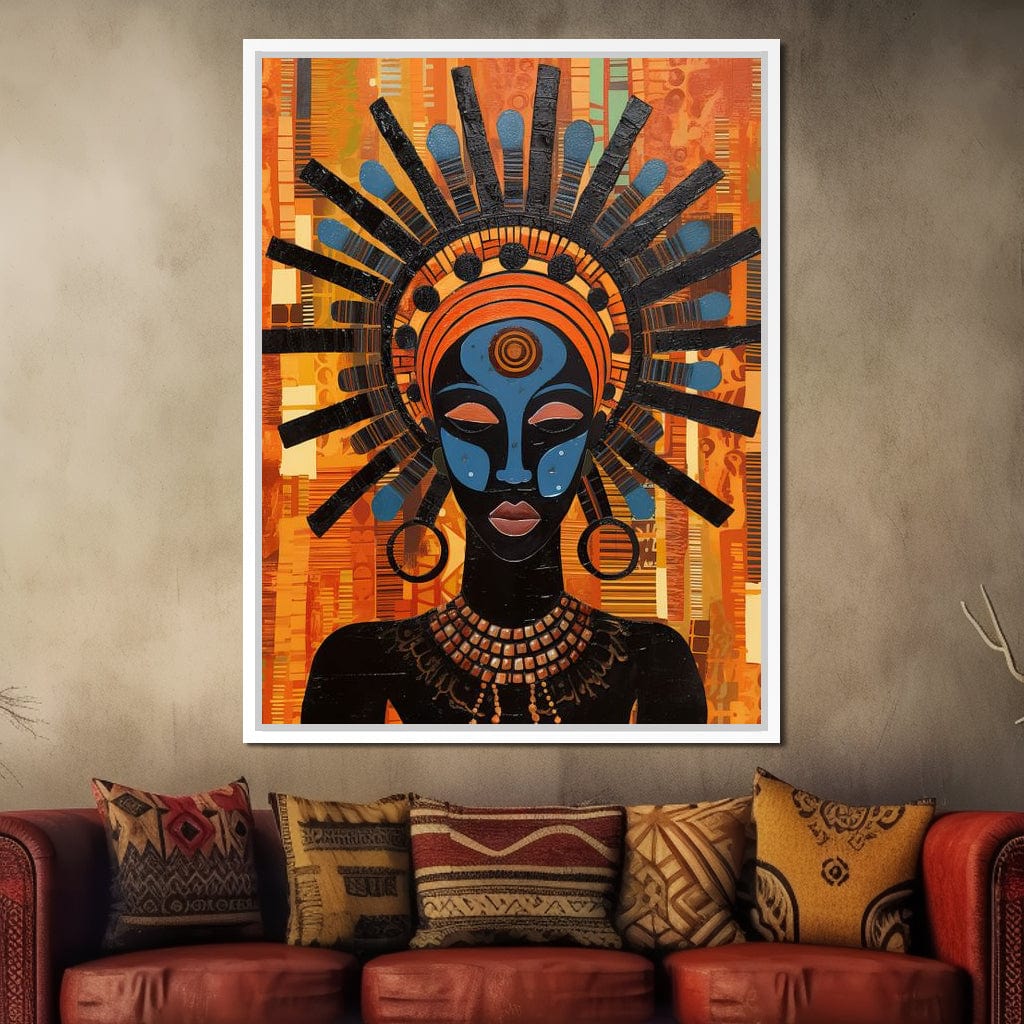 Tribal Mask 06 Canvas Wall Art