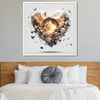 Heart Canvas Wall Art