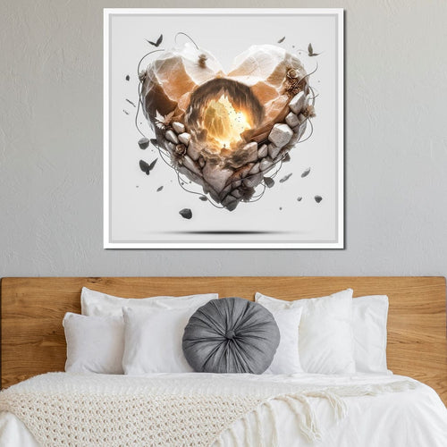 Heart Canvas Wall Art