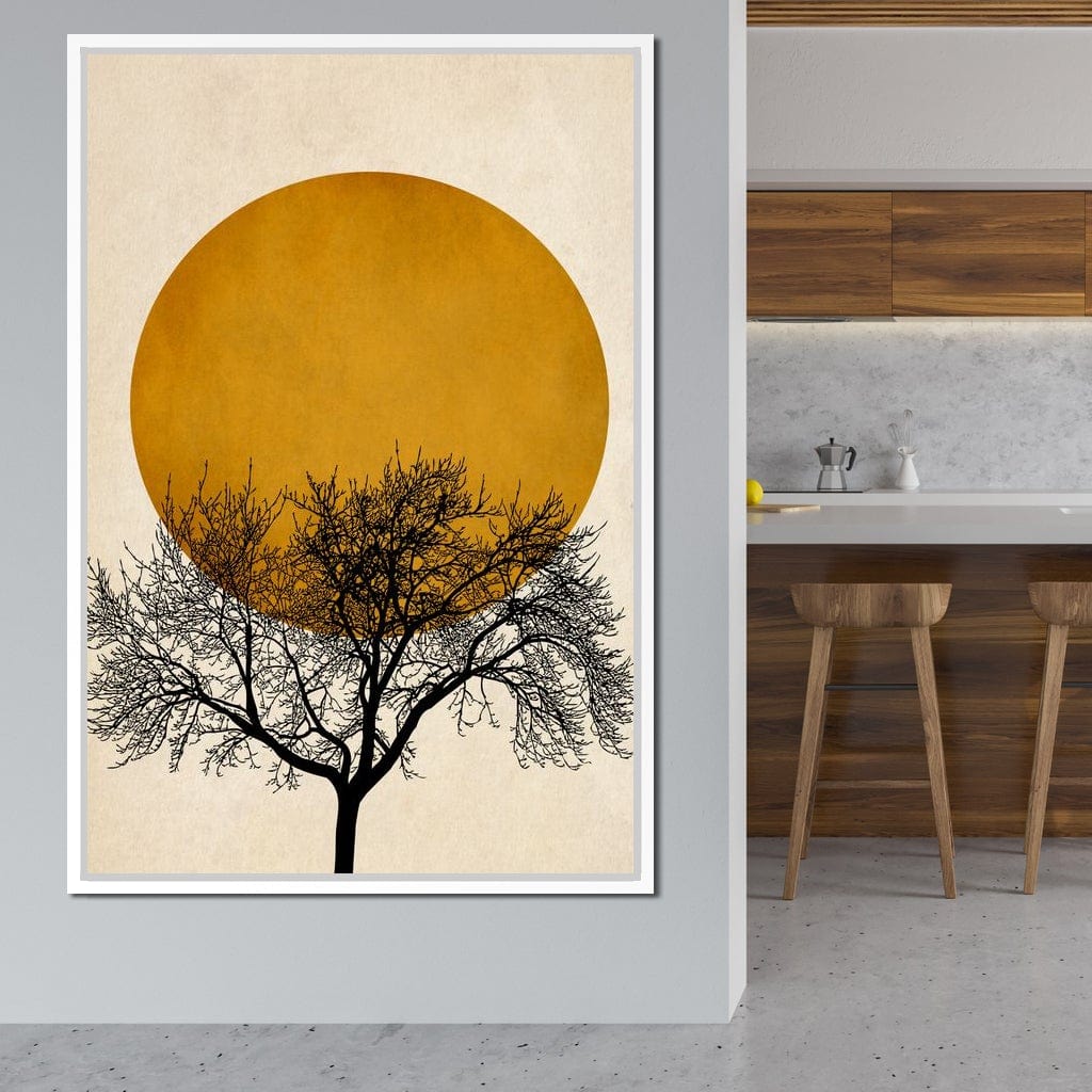 Wintermorgen Canvas Wall Art