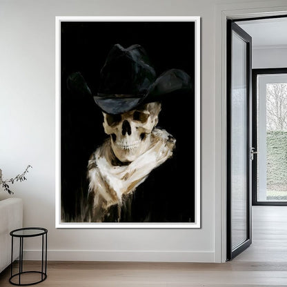 Last Ride of the Pale Outlaw Canvas Wall Art