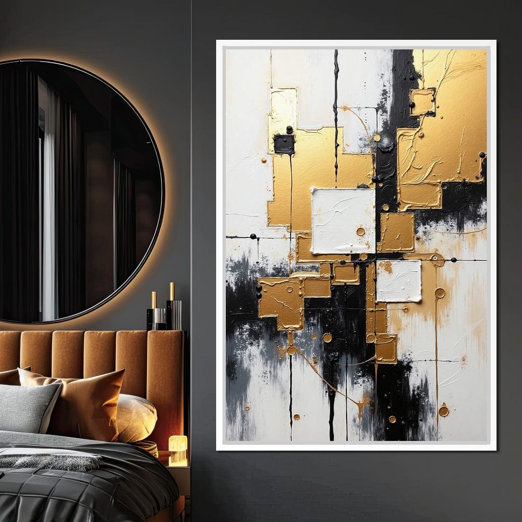 Fragments of Light Canvas Wall Art