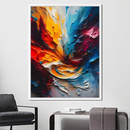 Color Burst Canvas Wall Art