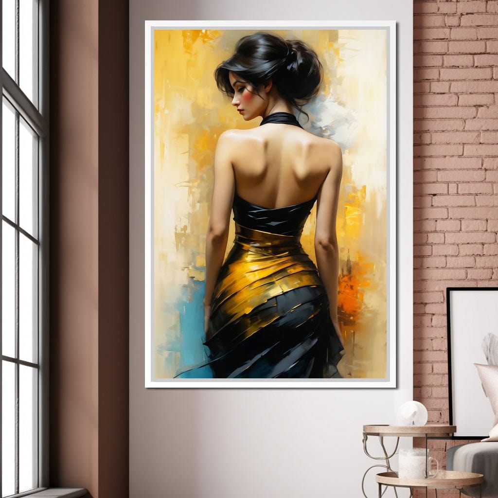 Female Portrait 295 Canvas Wall Art