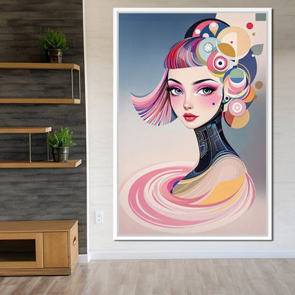 Pastel Elegy Canvas Wall Art