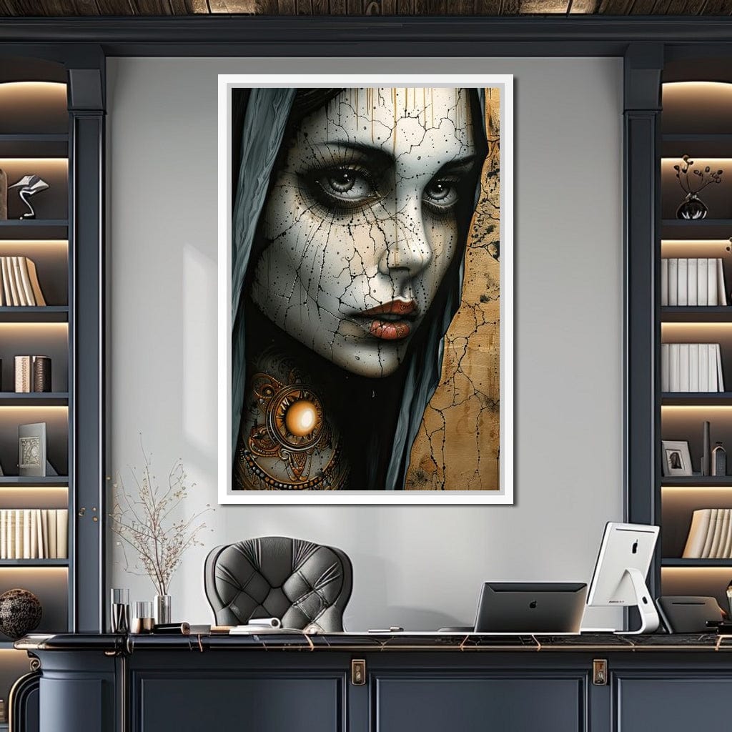 Fractal Essence Unveiled Canvas Wall Art