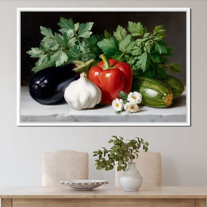 Garden Harvest Canvas Wall Art