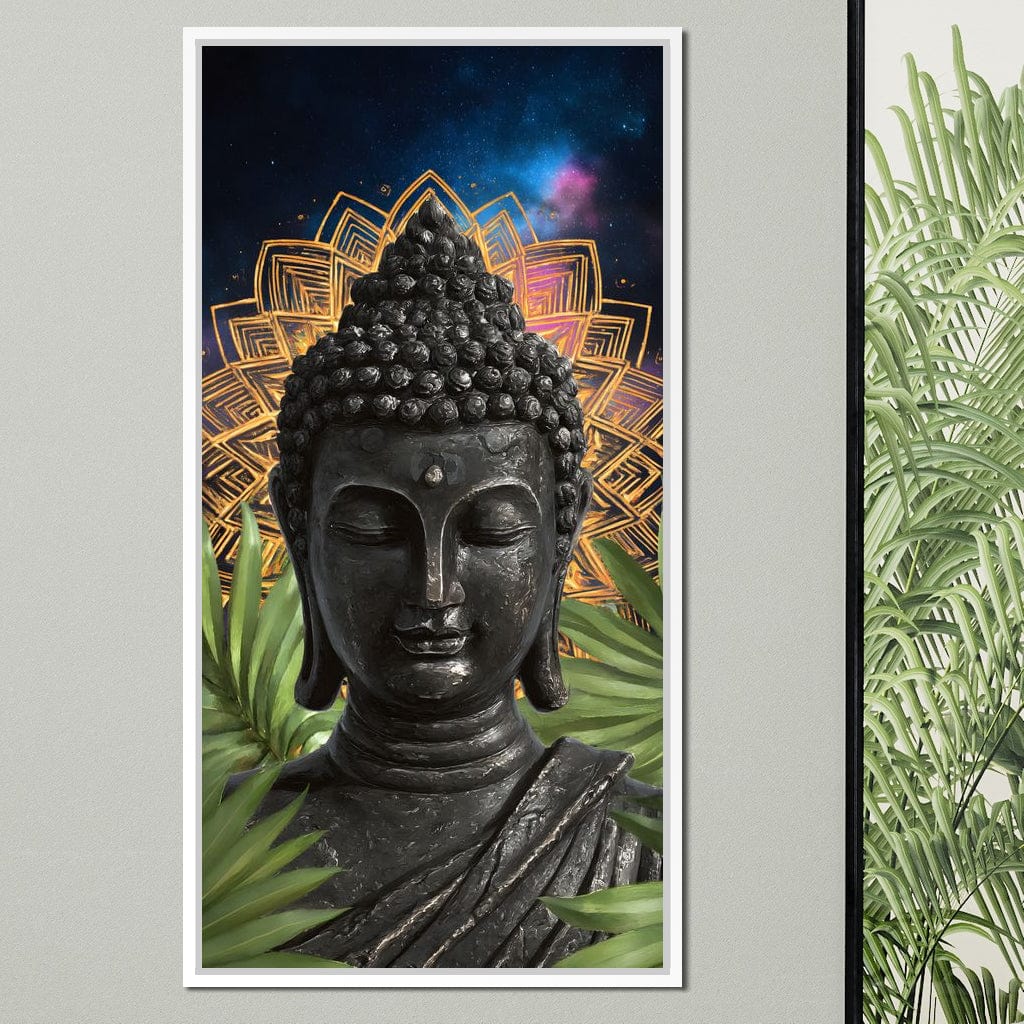 Tranquil Buddha Nightfall Canvas Wall Art