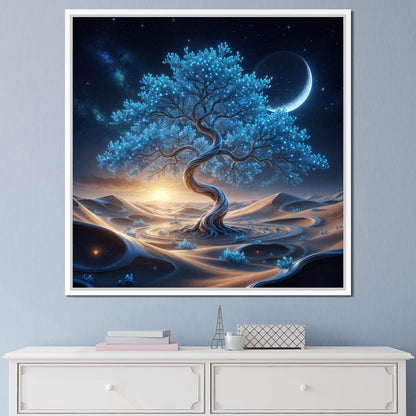The Celestial Tree Canvas Wall Art