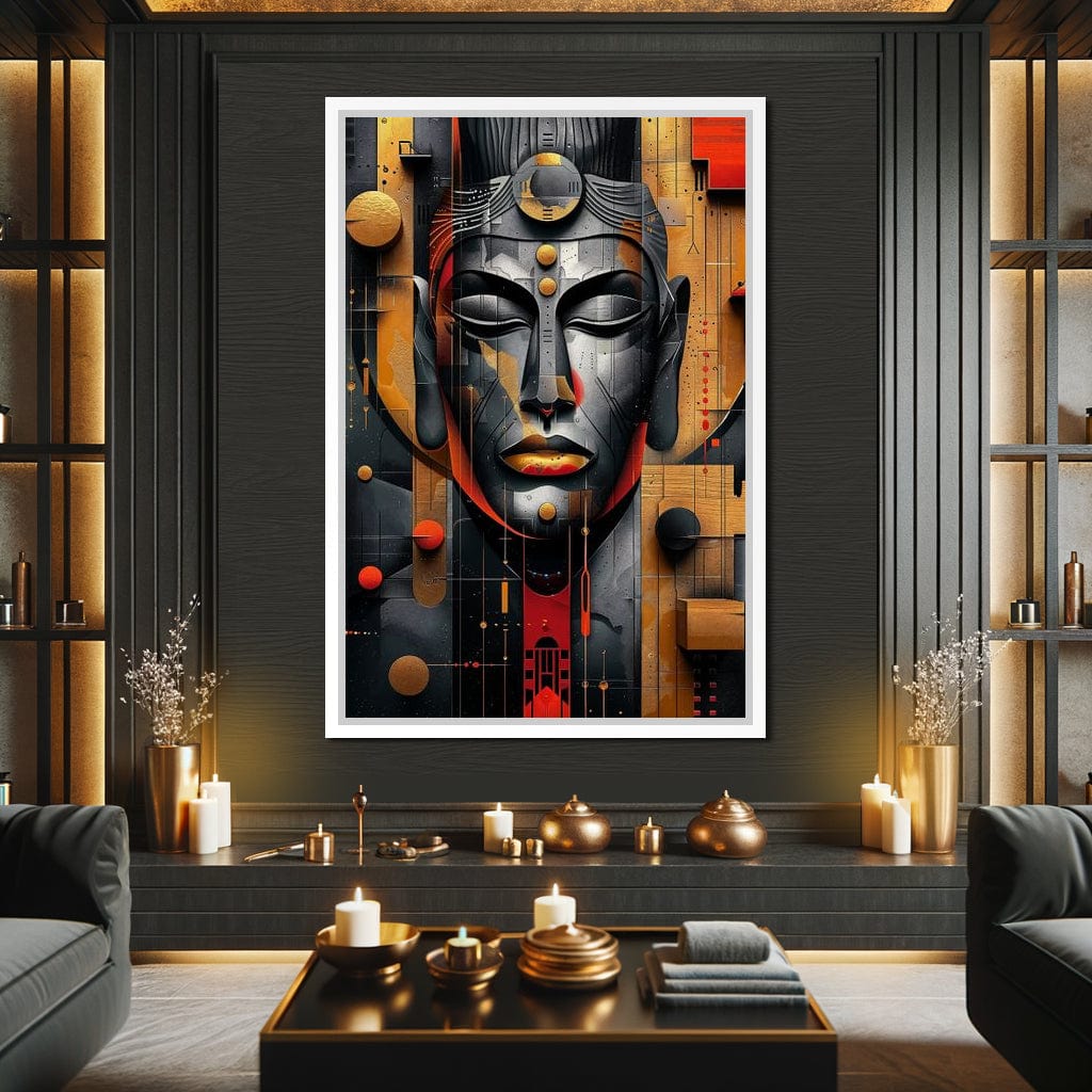 Solar Radiance Geometric Visions Canvas Wall Art