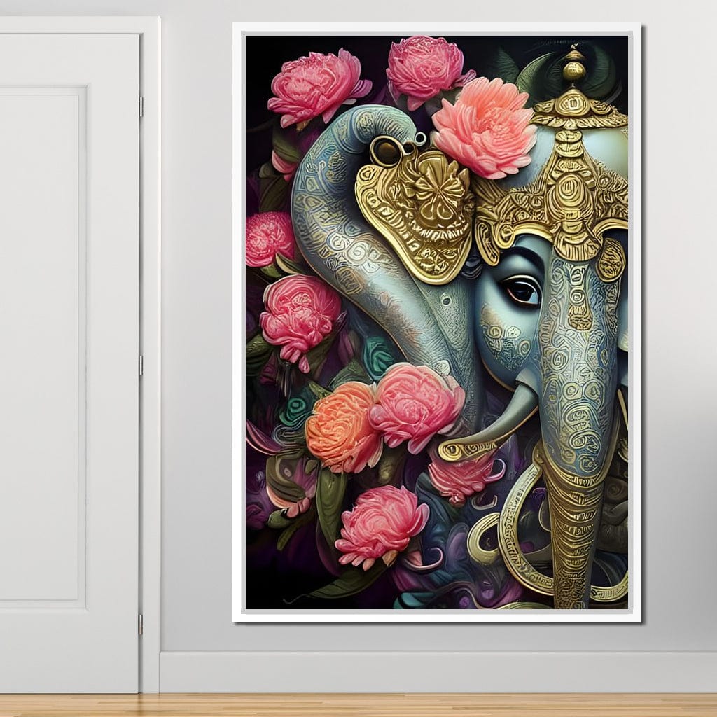 Ganesha Diwali 2022 Special Edition Canvas Wall Art