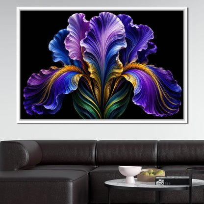Purple Reign Canvas Wall Art