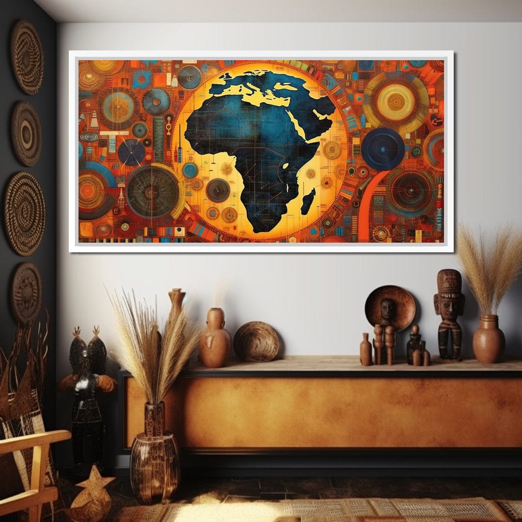 My World Africa Canvas Wall Art