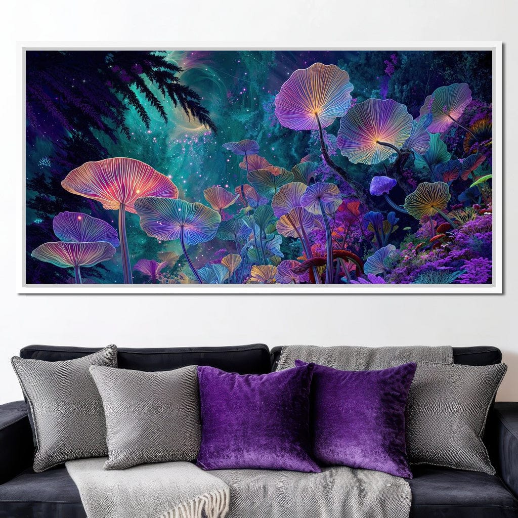Galactic Faerie Garden Canvas Wall Art
