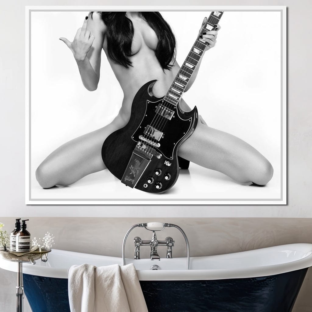 Go Rock Yourself Canvas Wall Art