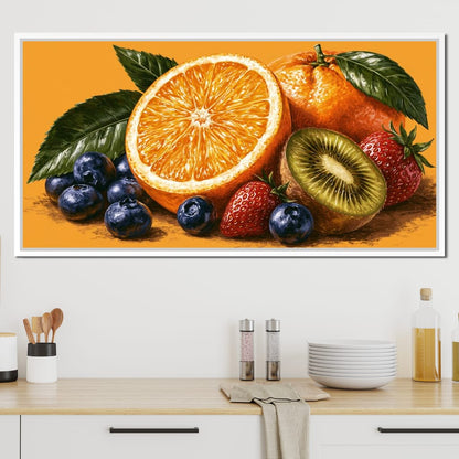 Harvest Of The Ripe Orchard Canvas Wall Art