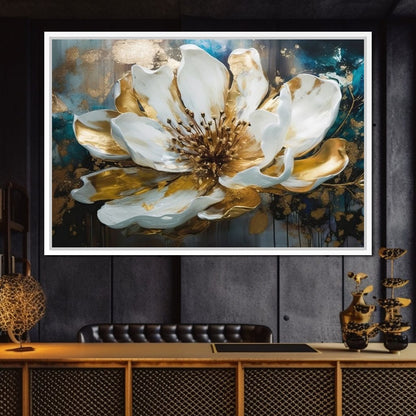Elegant Flower Bloom 13 Canvas Wall Art