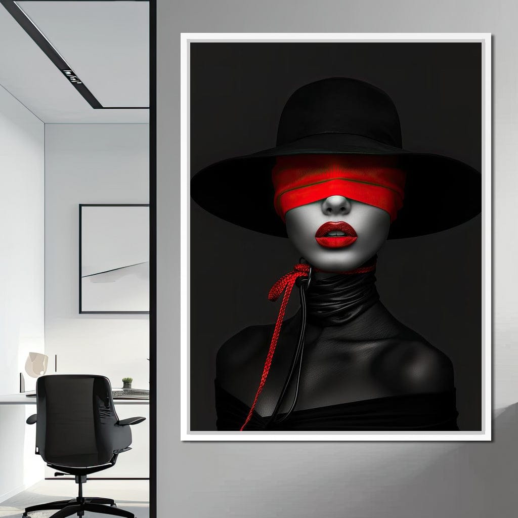 Scarlet Obscura Canvas Wall Art