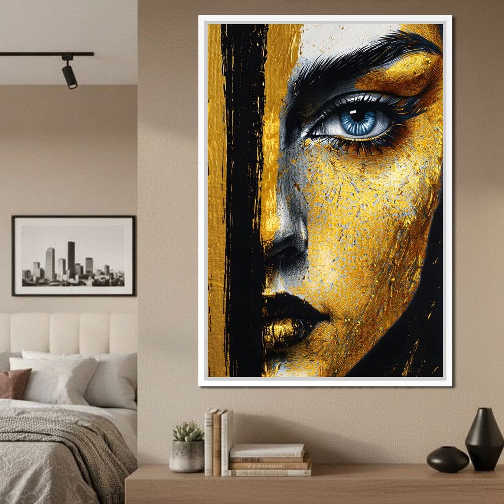 Gilded Truth Of The Soul Canvas Wall Art