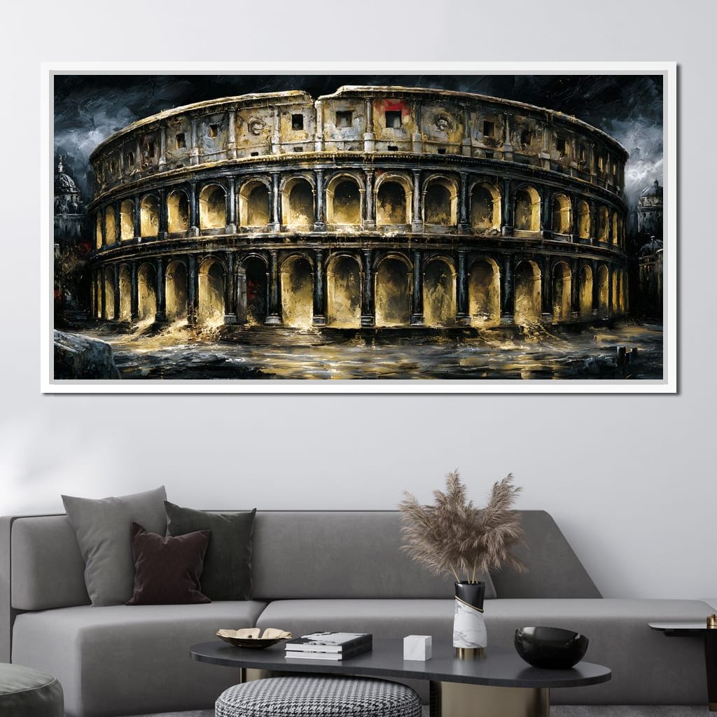 Echoes of an Ancient Empire Canvas Wall Art