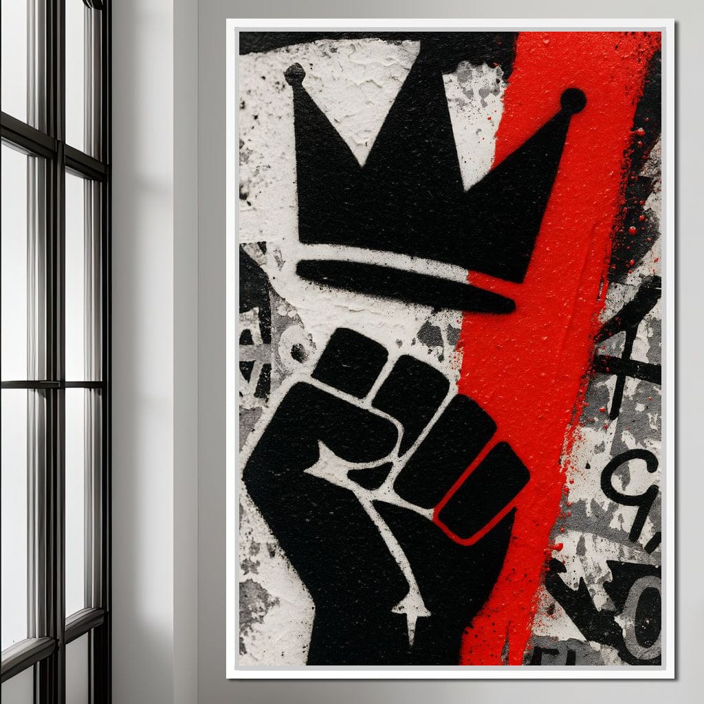Crown of Unity Power Surge Canvas Wall Art