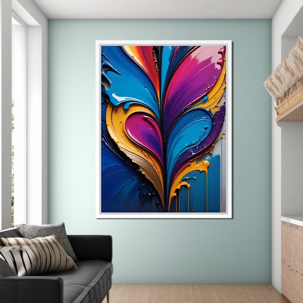 Colorful Love 02 Canvas Wall Art