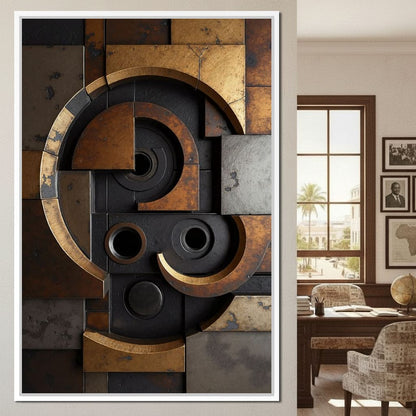 Echoes of the Infinite Canvas Wall Art