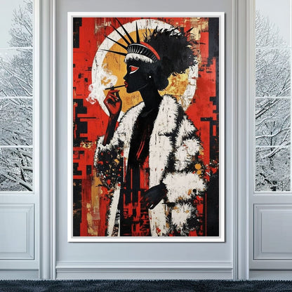 Liberty Lady Canvas Wall Art