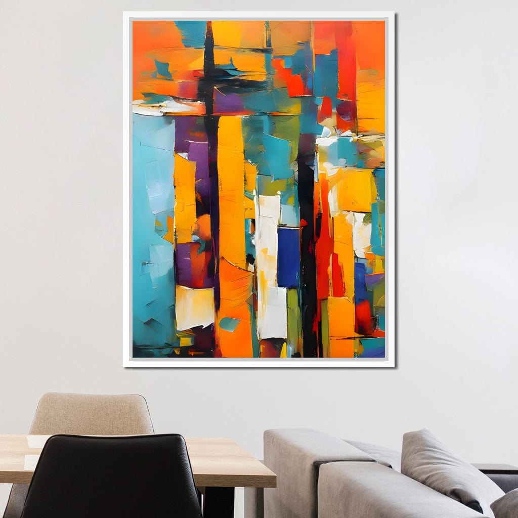 Colorful Modern Art 008 Canvas Wall Art