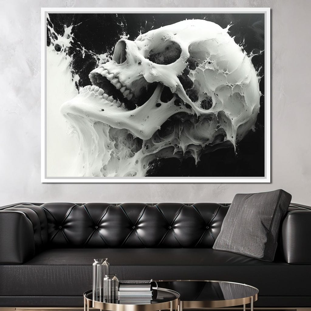 Momento Mori Canvas Wall Art