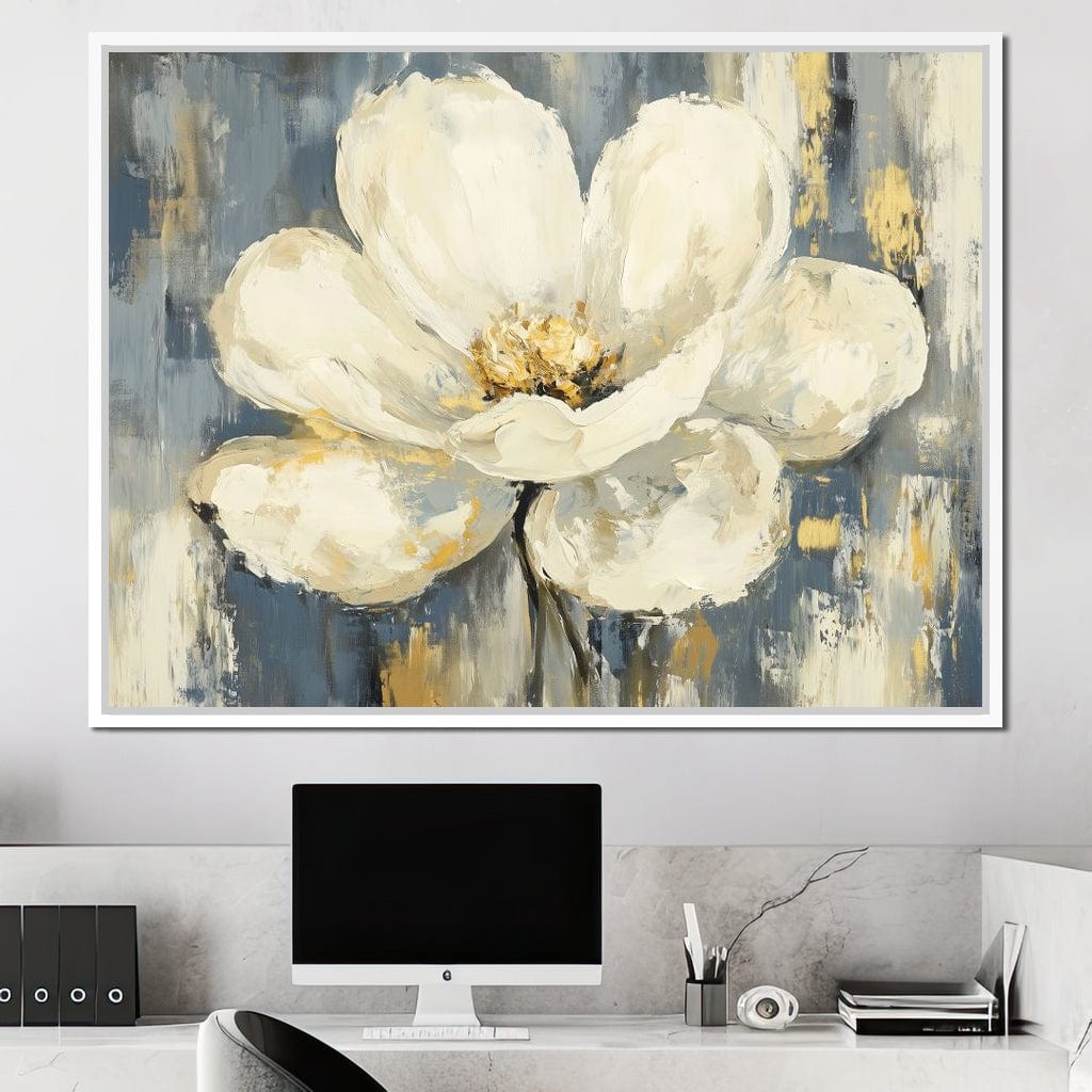 Petals of Tranquil Blossom Canvas Wall Art