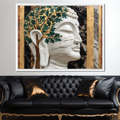 Enlightened Tranquil Oasis Canvas Wall Art