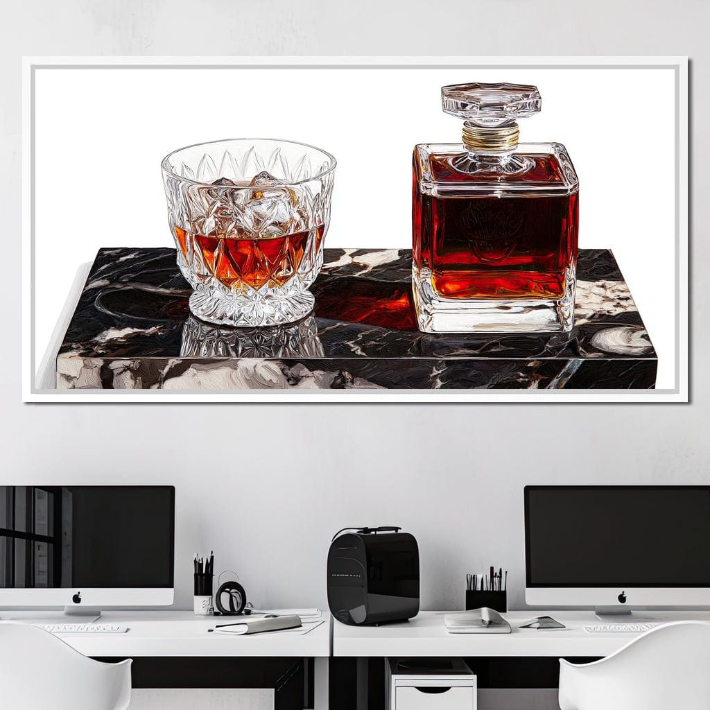Refined Spirits Elegance Canvas Wall Art