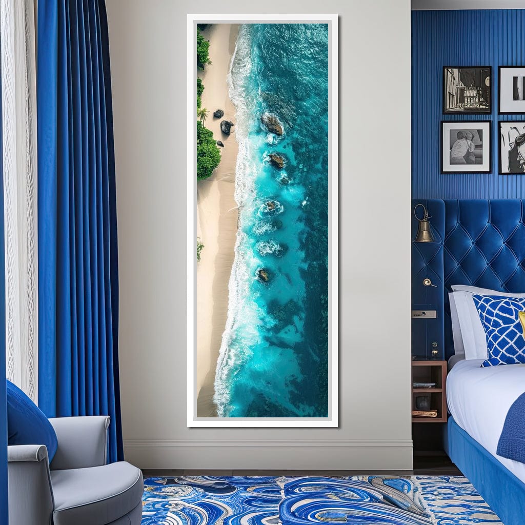 Oceans Lullaby Shores Canvas Wall Art