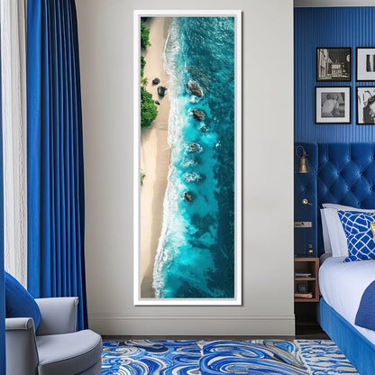 Oceans Lullaby Shores Canvas Wall Art
