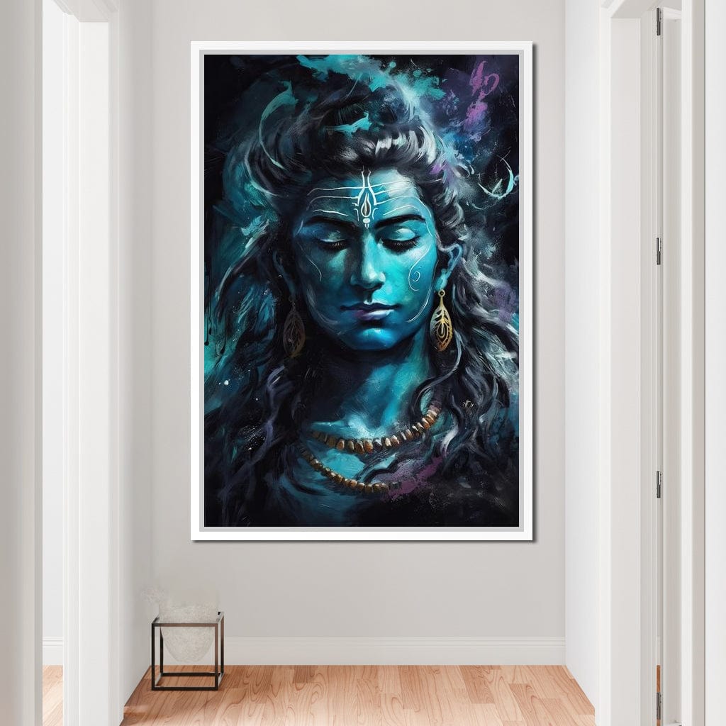Lord Shiva Bholanatha Canvas Wall Art